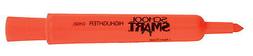 School Smart Non-Toxic Tank Style Highlighter, Chisel Tip, O
