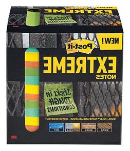 Post-it Extreme Notes, Green, Orange, Mint, Yellow, Great fo