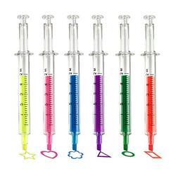 Fluorescent Pens In 6 Different Colors