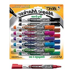 Low Odor & Bold Writing Pen Style Dry Erase Marker, Bullet T