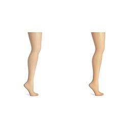 Hanes Women's 2 Pack Control Top Reinforced Toe Silk Reflect