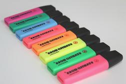 Pens In Yellow, Orange, Red, Green