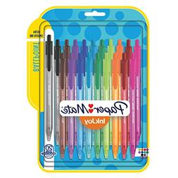 Paper Mate Inkjoy 100 Rt Pens - Medium Point Type - 1 Mm Poi