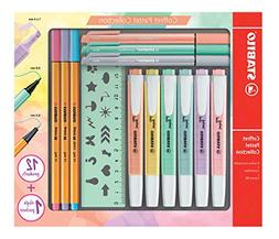 Stabilo Pastel Collection F52064 Set of 13 Mixed Boxes: 6 Sw