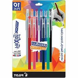 Pilot Frixion ColorSticks Erasable Gel Ink Pens, Fine Point 