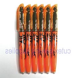Pilot FriXion Light Erasable Highlighter, Orange - 6 Pack