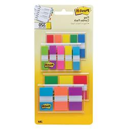Post-it Flags Assorted Color Combo Pack, 320 Flags Total, 20
