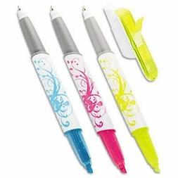 And Pen, White Graphic Barrel, Assorted