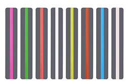 Strips,colored Read Bookmark,8 Packs Of Window Reading Ruler