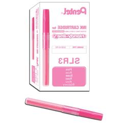 Pentel Refill for Handy-Line S Highlighter, Pink Ink, Box of