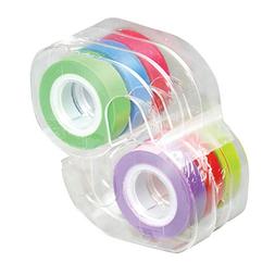 Tape, 1 Roll Of Each Of 6 Standard Colors, 1/2-inch Wide X 7