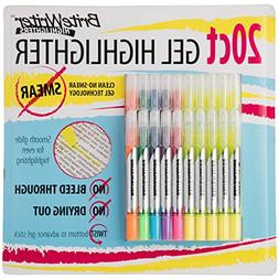 S Smooth Glide High Lighters Neon, 20 Count