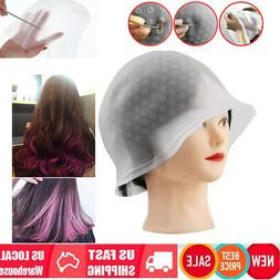 Reusable Silicone Dye Hat Cap For Hair Color Highlighting Ha
