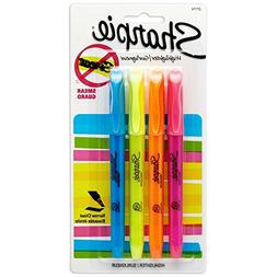 Sharpie Accent Pocket-Style Highlighters, Assorted 4 ea 