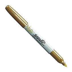 Sanford SAN1823887BN Sharpie Marker, Metallic Gold Ink, Mult