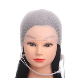 Silicone Dye Hat Cap For Hair Color Highlighting Hairdressin