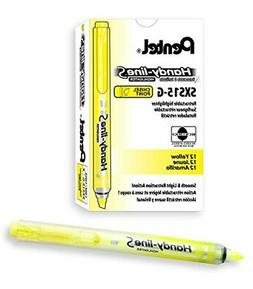 Pentel SXS15-G Handy-line S Retractable and Refillable Highl