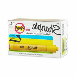 Sharpie Tank Highlighters, Chisel Tip, Smear Guard,Fluoresce