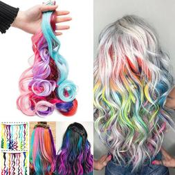 THICK 10x Streaks Highlight Clip In Hair Peices Extensions R