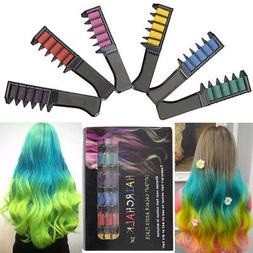 USA!! Hair Highlight Chalk Dye Temporary Comb DIY Disposable
