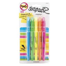 Value 5 Pack Sharpie Assorted Highlighters, Narrow Chisel Ti