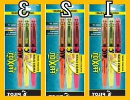 S, Chisel Point, 3-pack, Assorted Colors, Yellow/pink/orange
