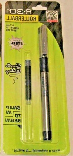  New Zebra Stainless Steel Barrel Pen R-301