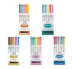 Zebra MildLiner Complete Set 25 Vibrant Colors Great for Tex
