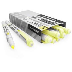 Marker Pen - Double Ended - Yellow - Pack Of 10