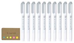 Zebra Mildliner Double-Sided Highlighter, Fine/Bold, Mild Gr