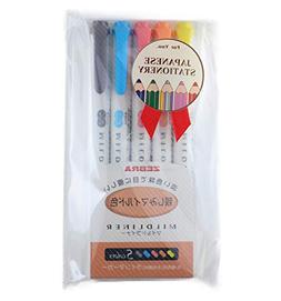 Zebra MILDLINER WKT-N-5C with Japanese Stationery Original P